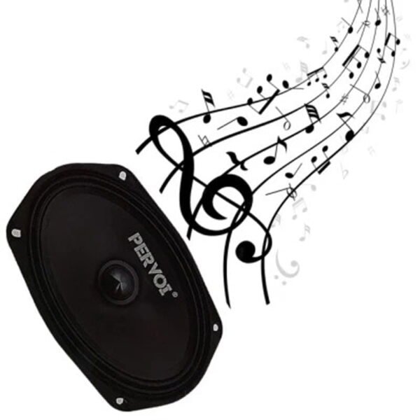 Pervoi Σετ Ηχεία Αυτοκινήτου 6″x9“ 880W CTC-6981 - Drive Midrange Car Speaker