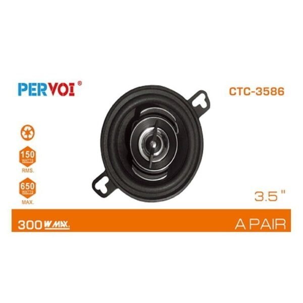 z891004-1 PerVoi Ηχείο Αυτοκινήτου 3.5" 300W CTC-3586 2τμχ - Midrange speaker