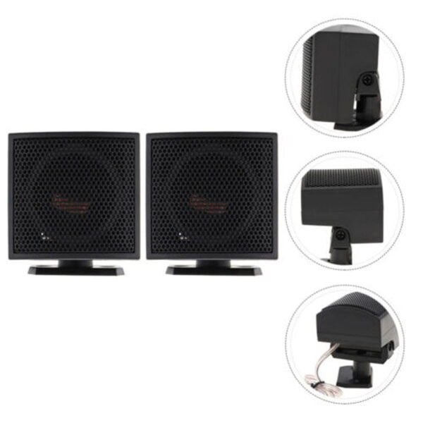 Pervoi Σετ Mini Tweeter Ηχεία Αυτοκινήτου 500W CTC-029 μαύρο 2τμχ - Car Mini Tweeter speakers