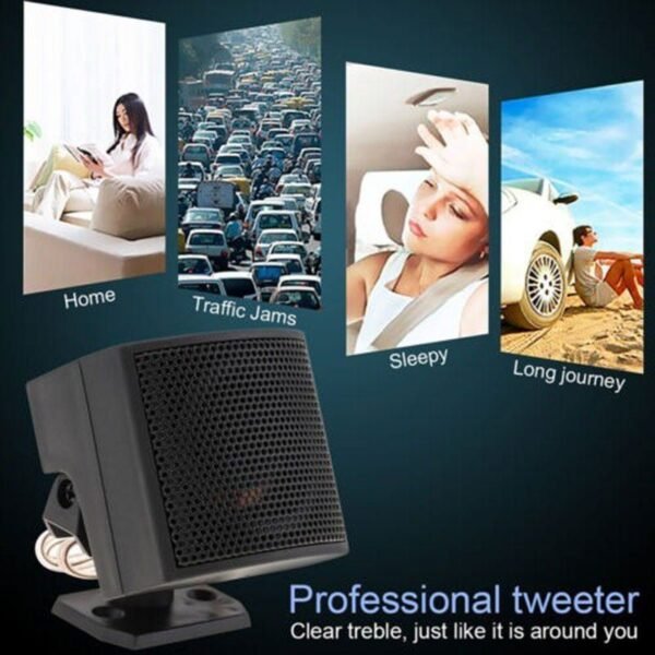 Pervoi Σετ Mini Tweeter Ηχεία Αυτοκινήτου 500W CTC-029 μαύρο 2τμχ - Car Mini Tweeter speakers