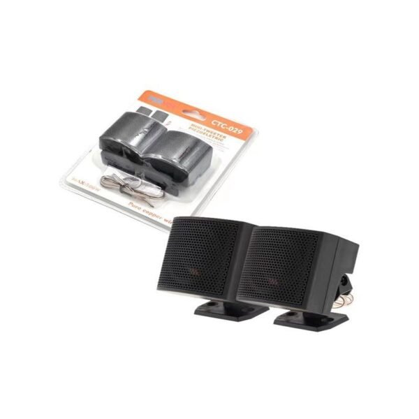 Pervoi Σετ Mini Tweeter Ηχεία Αυτοκινήτου 500W CTC-029 μαύρο 2τμχ - Car Mini Tweeter speakers